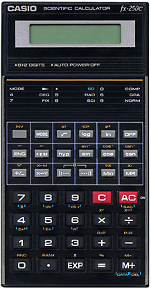 Casio fx 250C IT History Society